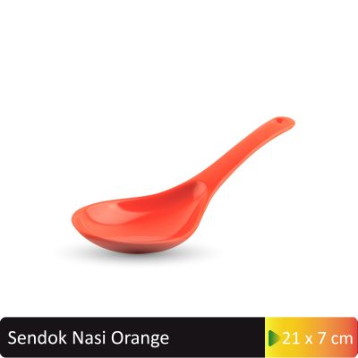 sendok nasi orange