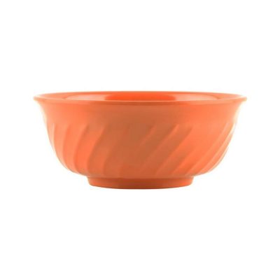 4360 4370 4380 Mangkok Sop Ombak Melamine Orange Glori
