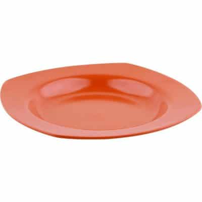 Piring makan melamine orange