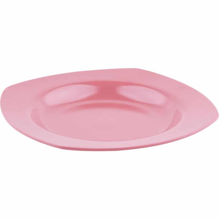 Piring-Makan-Melamine-2090-Pink-Glori.jpg piring makan warna pink