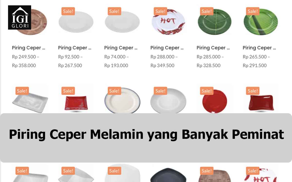 Piring-Ceper-Melamin-yang-Banyak-Peminat piring ceper melamin
