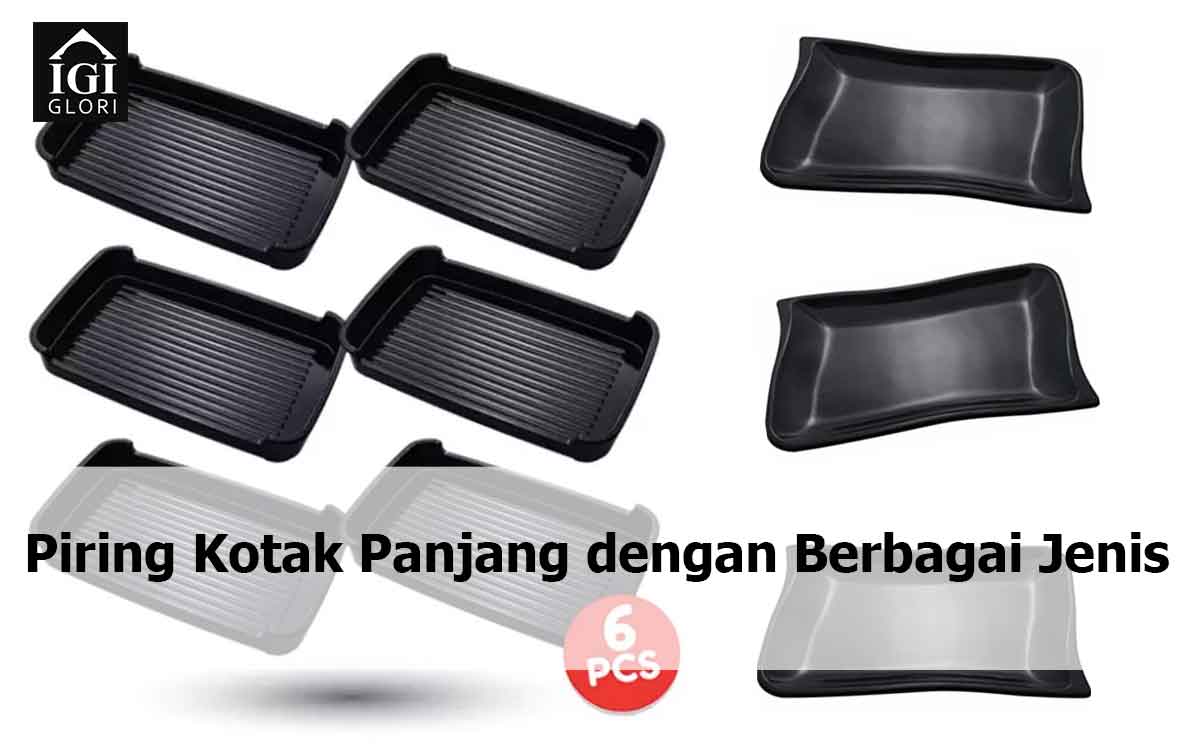 Piring Kotak Panjang
