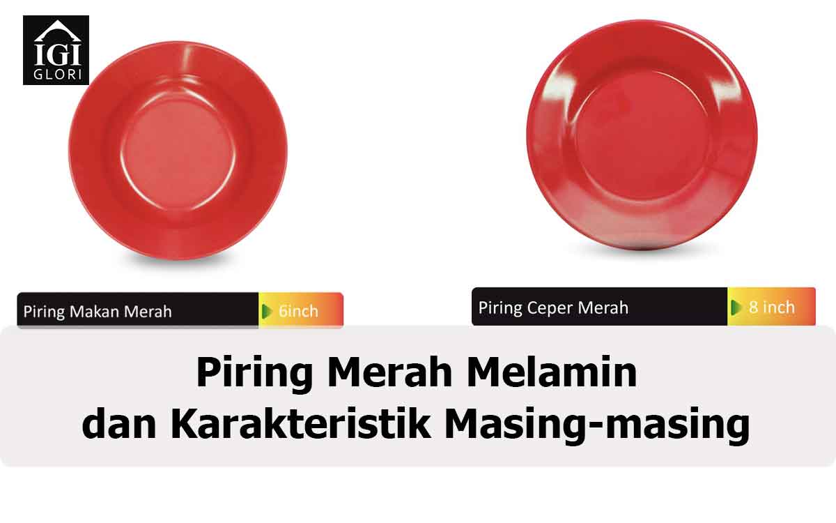 piring-makan-merah-melamin
