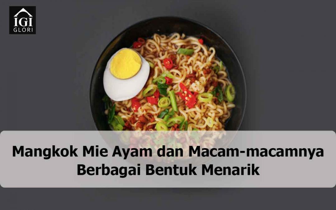 Mangkok Mie Ayam dan Macam-macamnya Berbagai Bentuk