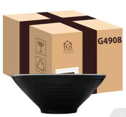 mangkok udon hitam glori
