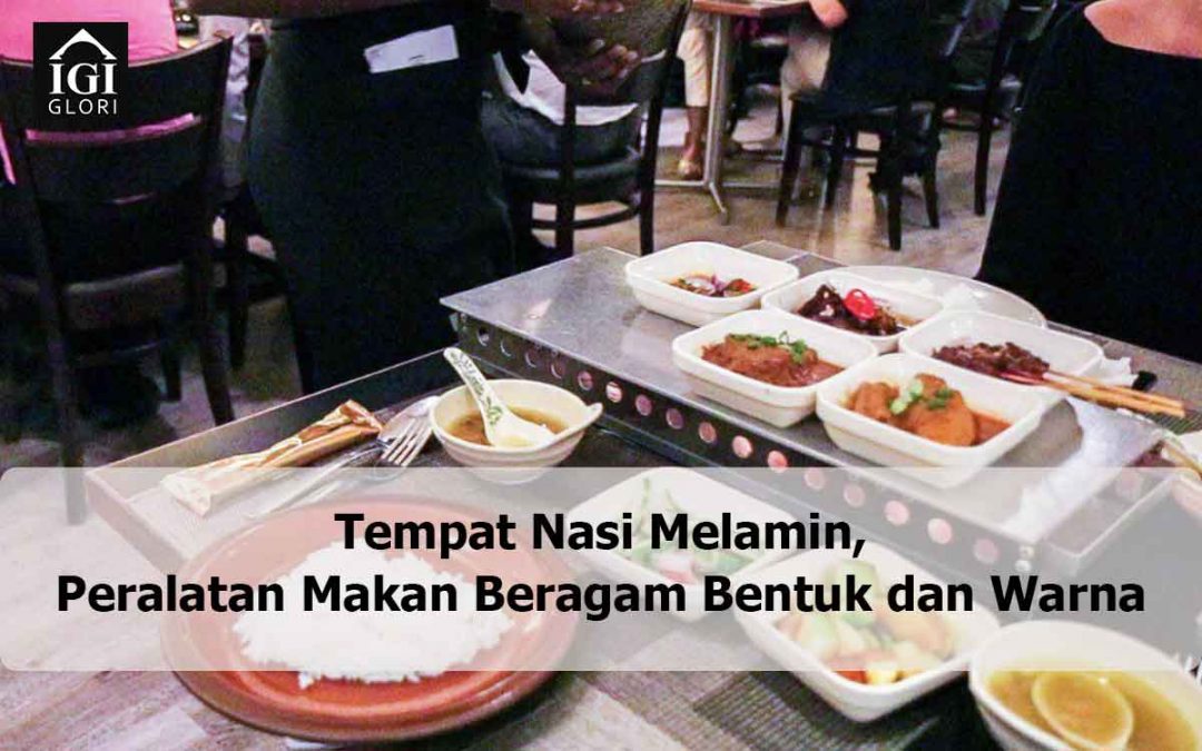 Tempat Nasi Melamin, Peralatan Makan Beragam Bentuk dan Warna