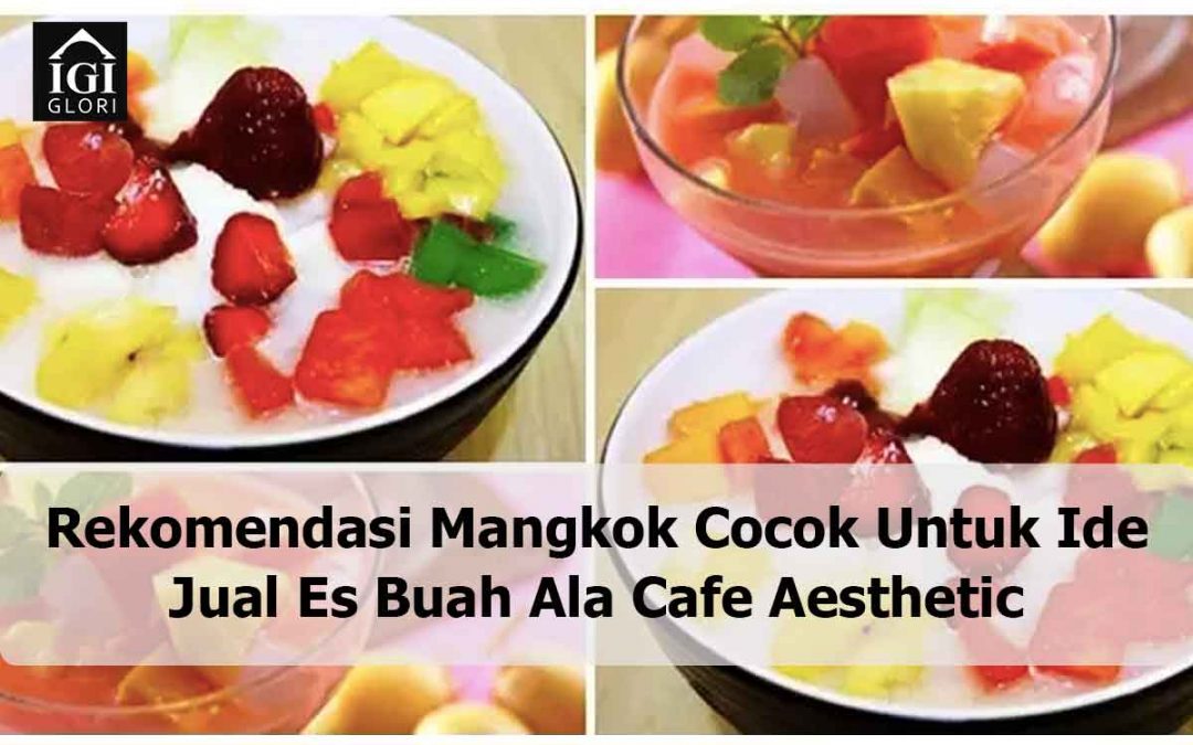 Rekomendasi Mangkok Cocok Untuk Ide Jual Es Buah Ala Cafe Aesthetic