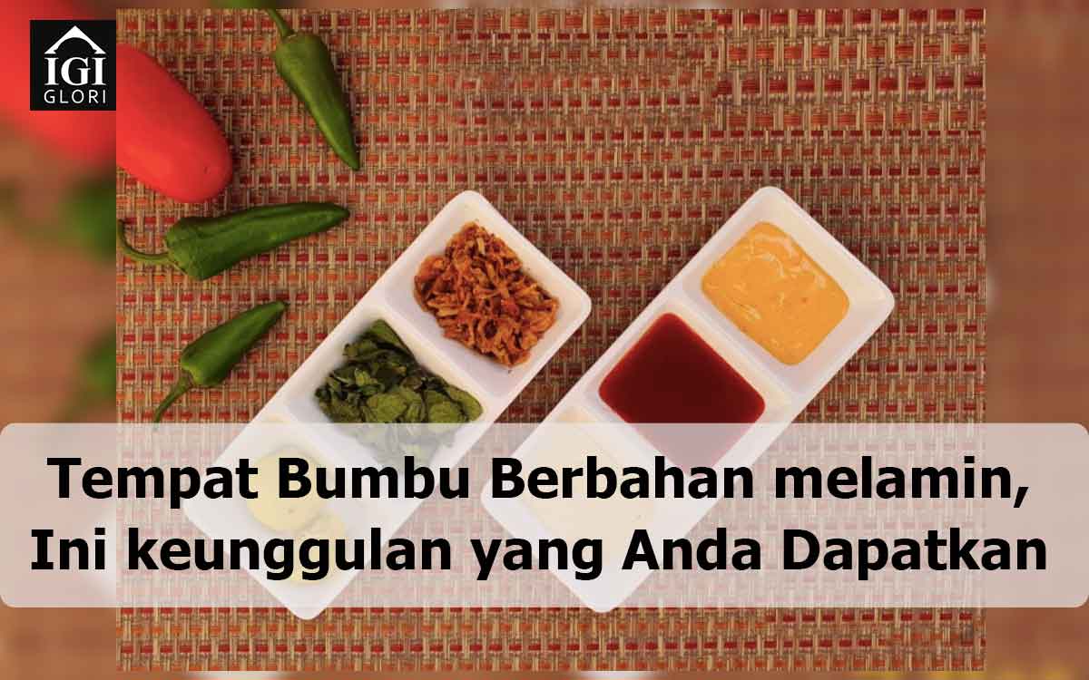 tempat bumbu berbahan melamin
