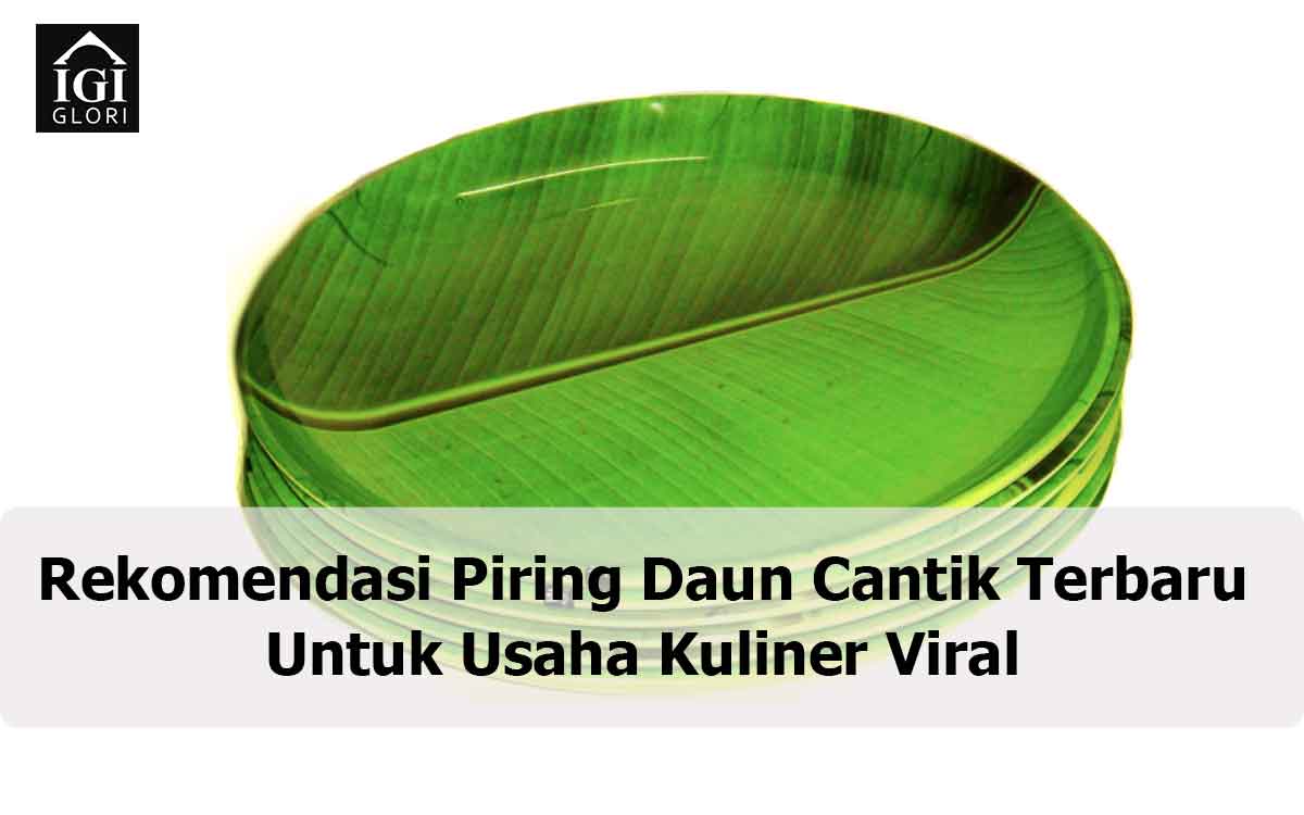 piring daun cantik melamin