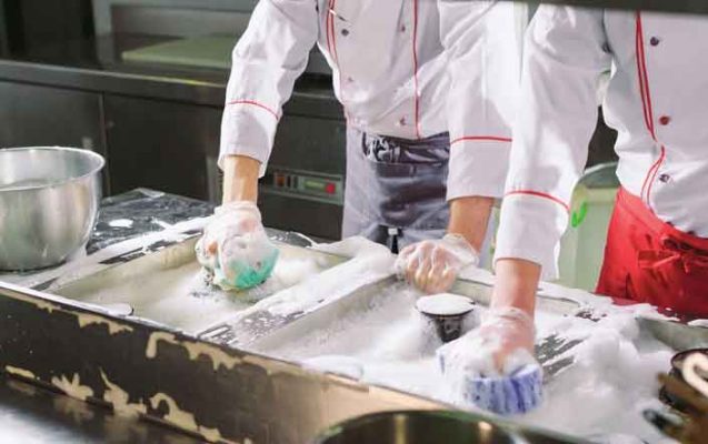 tips membersihkan dapur restoran