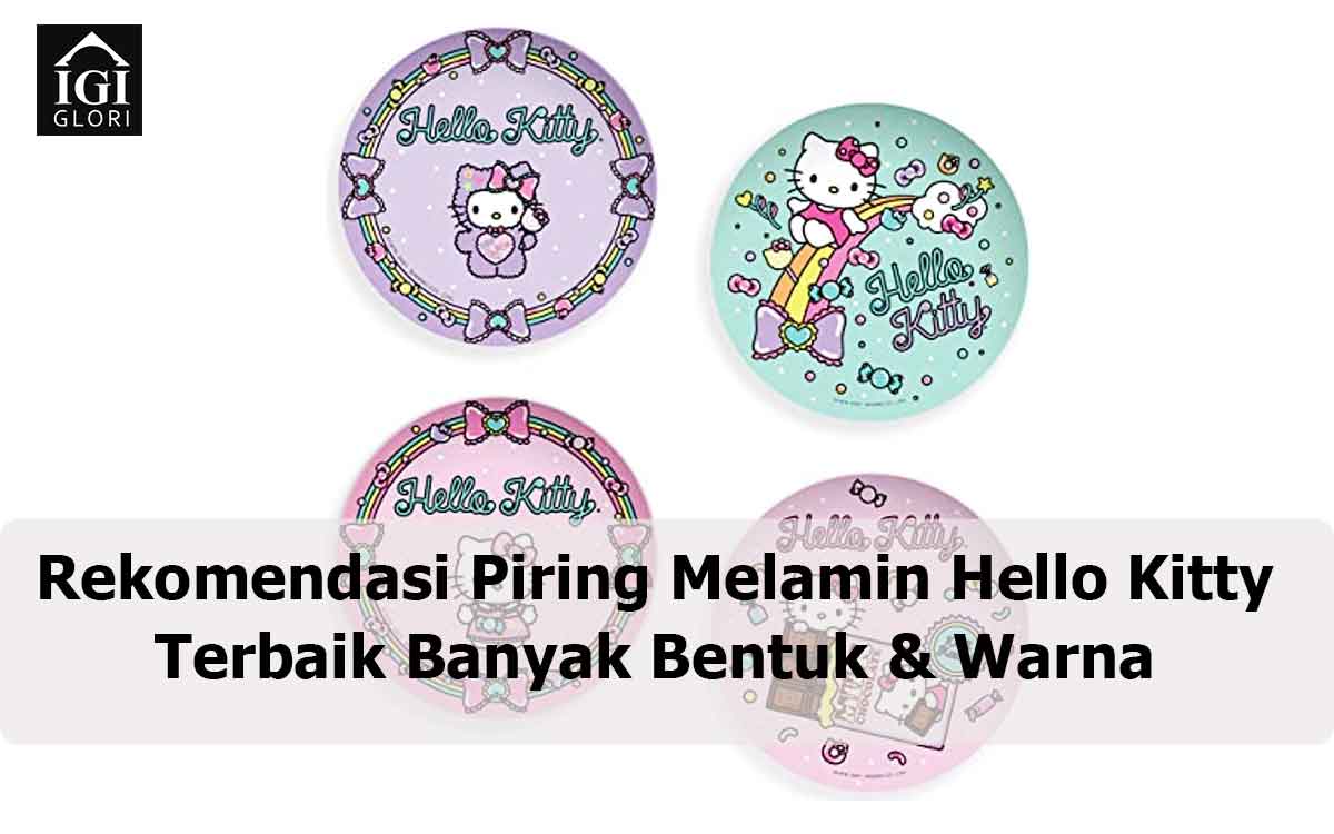 Piring Melamin Hello Kitty