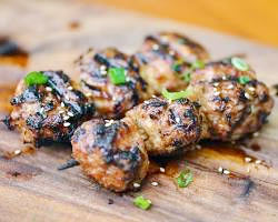 Tsukune Bakso ayam khas Jepang