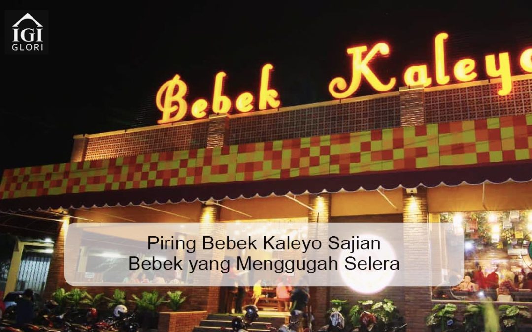 Piring Bebek Kaleyo Sajian Bebek yang Menggugah Selera
