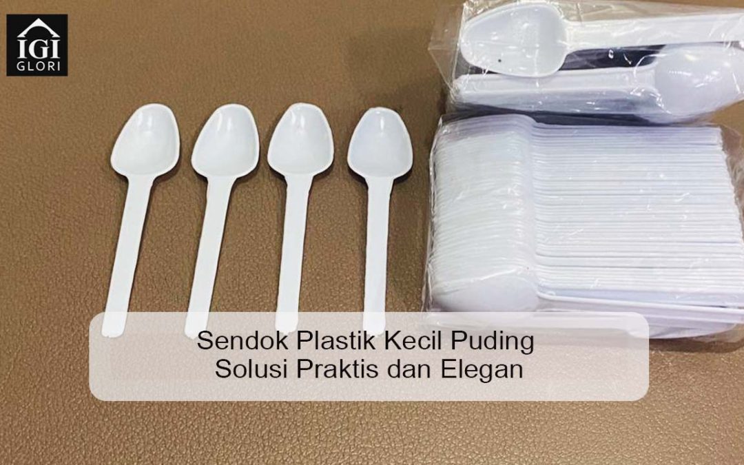 Sendok Plastik Kecil Puding Solusi Praktis dan Elegan Untuk Penyajian