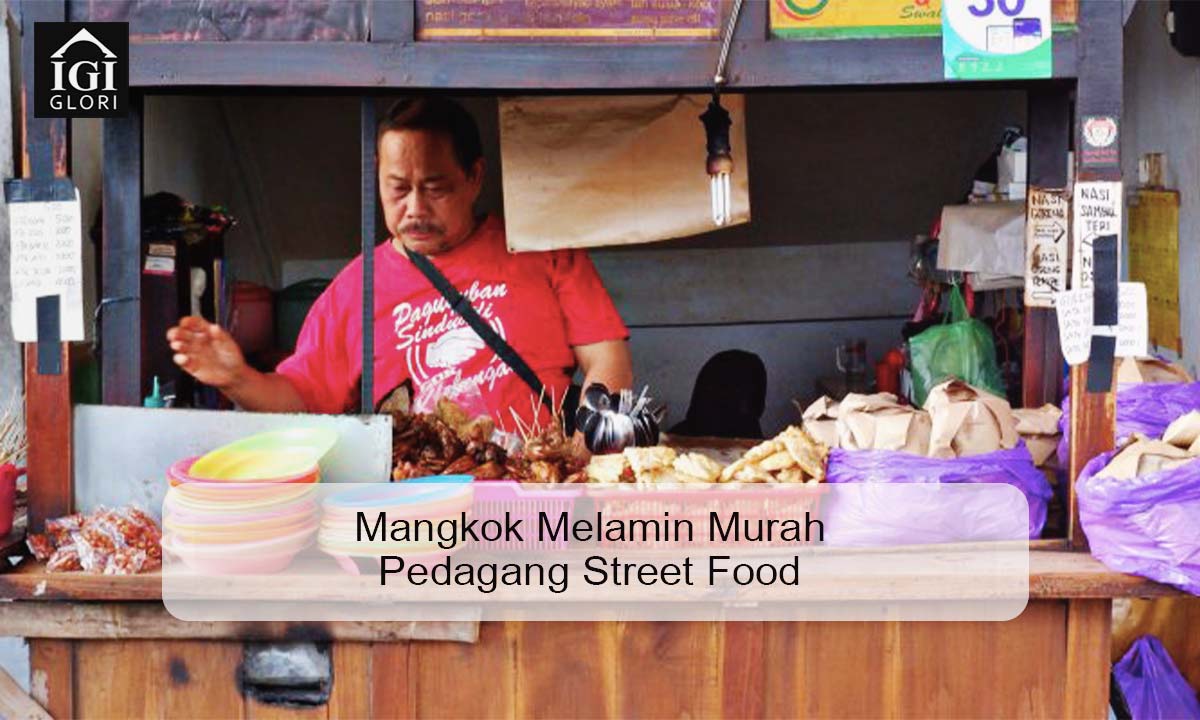 Mangkok Melamin Murah Pedagang Street Food