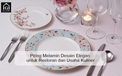 Piring Melamin Desain Elegan untuk Restoran dan Usaha Kuliner
