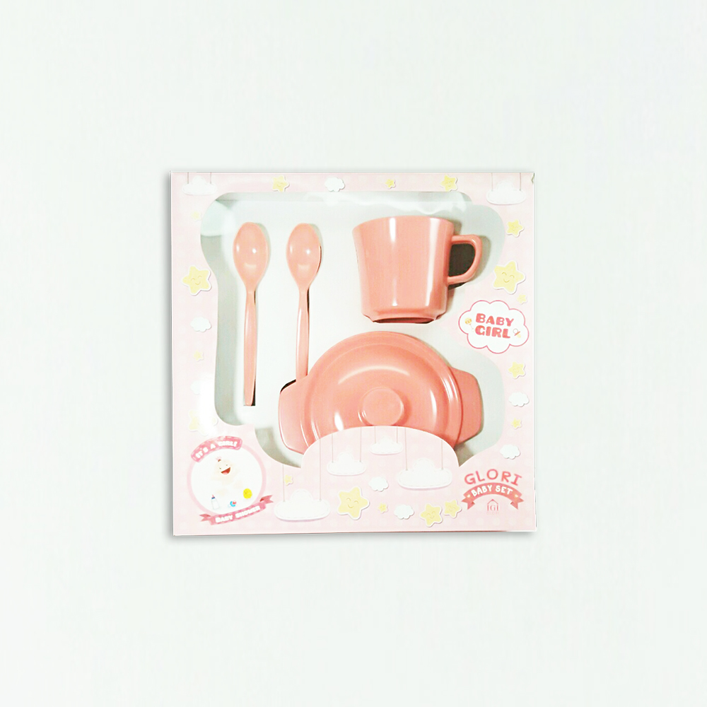 Set Peralatan Makan Bayi untuk Membantu Pemberian Makan si Kecil