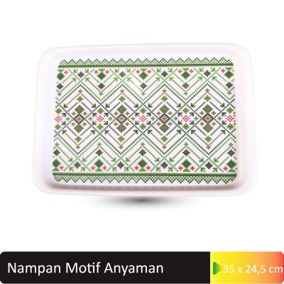 nampan motif anyaman
