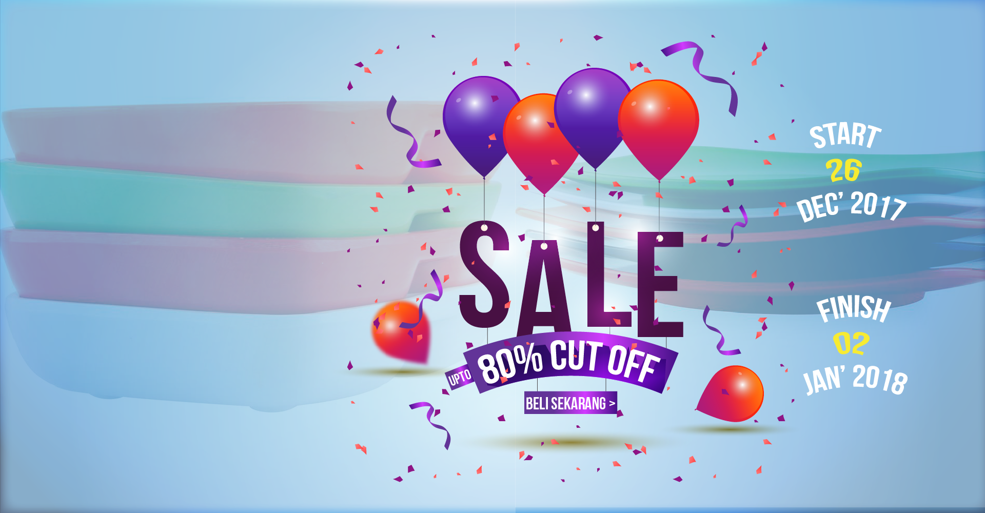 Promo Diskon & Voucher Belanja di Akhir Tahun 2017 Sambut Awal Tahun 2018