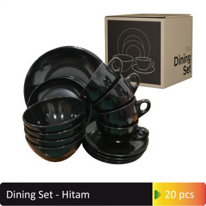 Dining Set Hitam